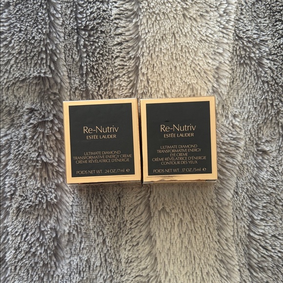 2 Estee Lauder Re-Nutriv Ultimate Diamond Transformative Energy Creme 0.24oz NIB